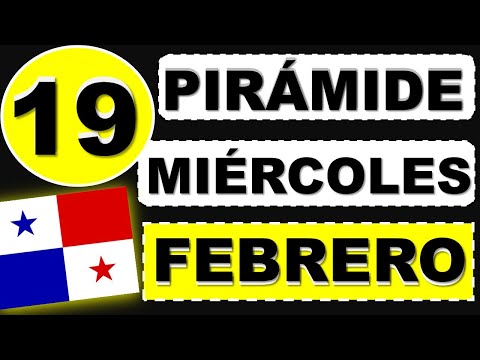 Pirámide de la Lotería de Panamá para Miercoles 19 de Febrero 2025 Decenas Suerte Sorteo Miercolito