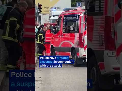 BREAKING: Knife attack in Hamburg | DW News