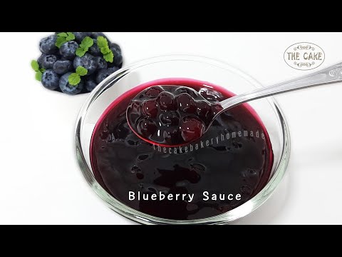 Blueberrysauceซอสบลูเบอรี่