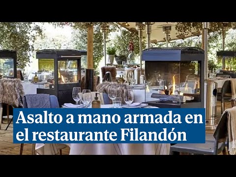 Asalto a mano armada en el restaurante Filandón de Madrid