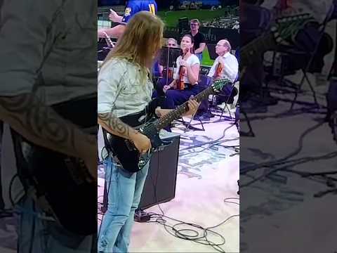 Steve Stine Shreds 'For the Love of God' Live with the Symphony 🔥 #shorts