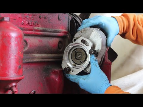 Electric Tractor Conversion: Hydraulic Pump Removal