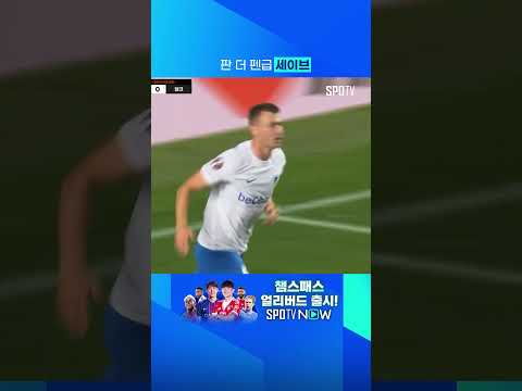판 더 펜급 수비 발생! 