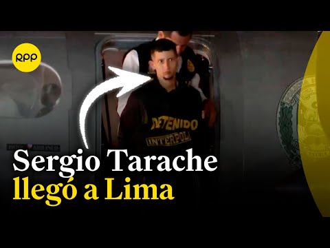 Sergio Tarache llegó a Lima para afrontar proceso por crimen de Katherine Gómez