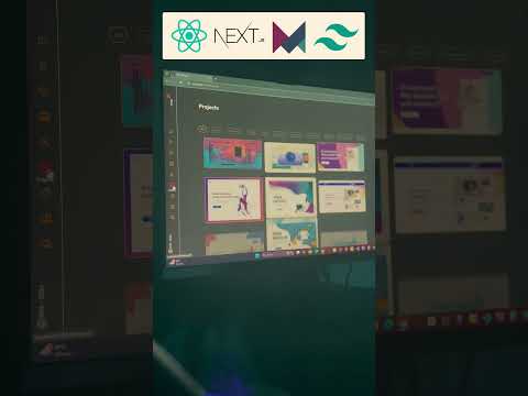 Portfolio Website with Next.js, Framer Motion, and Tailwind CSS #shorts #short