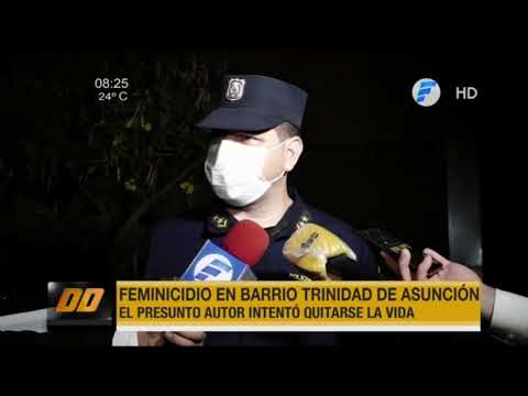 Investigan presunto feminicio en Asunción