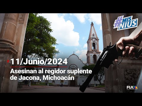 #MisNius | Asesinan al regidor suplente electo de Jacona, Michoacán; iba acompañado de su esposa