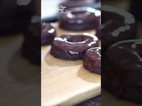 Easy Chocolate Donuts #shorts