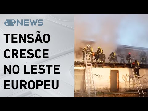 Rússia bombardeia Ucrânia com mísseis e deixa feridos