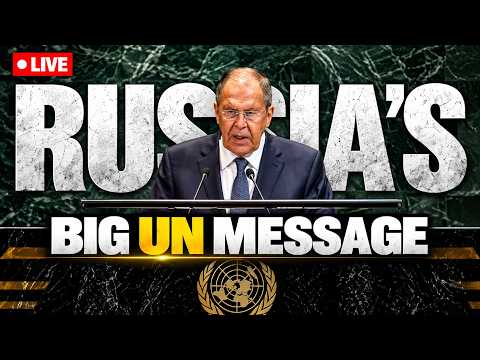 LIVE: Sergey Lavrov Addresses UNGA 81 | Russia’s Message At UN General Assembly | 26 September 2026