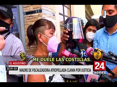 El Agustino: chofer que atropelló a fiscalizadora quedó en libertad