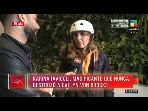 KARINA IAVÍCOLI DESTROZÓ a EVELYN VON BROCKE