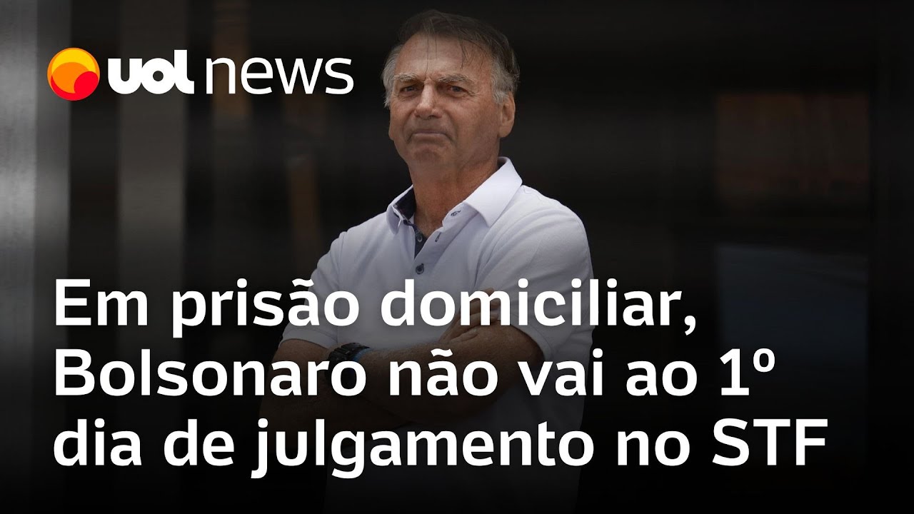 Bolsonaro não vai a primeiro dia de julgamento da trama golpista no STF e fica em casa