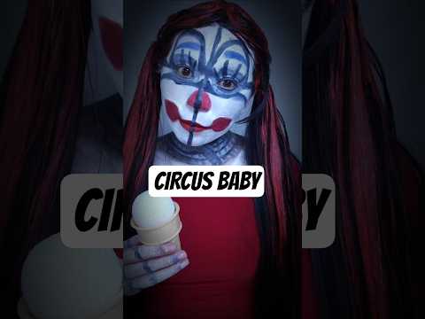 Day 31: CIRCUS BABY COSPLAY #fnaf #cosplay #shorts #reaction