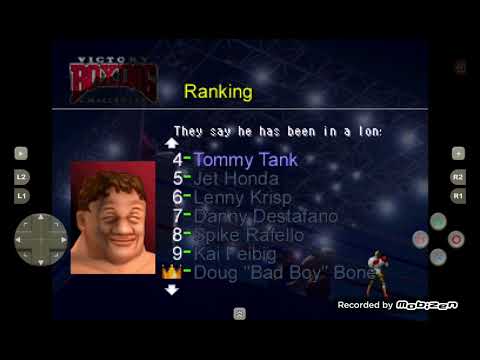 Victory Boxing challenger Ps1 All Boxers