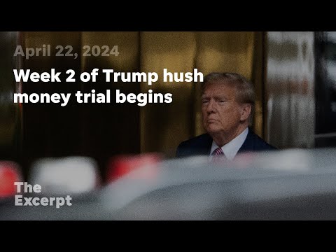 Week 2 of Trump hush money trial begins | The Excerpt