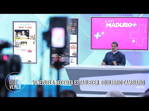 Maduro habló de la inflación y del control cambiario