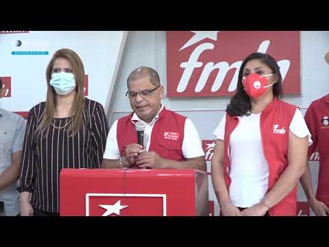 Miembros del partido FMLN aceptan la derrota