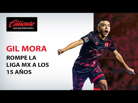 Gil Mora rompe la Liga Mx a los 15 años