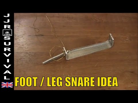 Homemade Leg Snare Idea