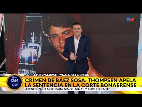 Thomsen le hizo tres reclamos a la Justicia y busca revertir su condena por el crimen de Báez Sosa