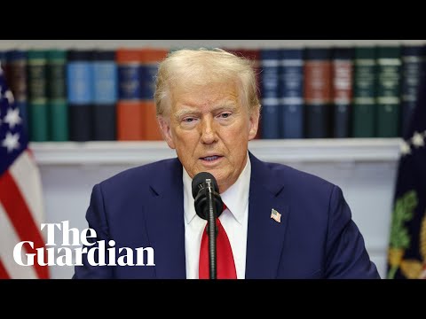 Trump tells journalist to 'stop interrupting' as he defends pardoning of January 6 rioters