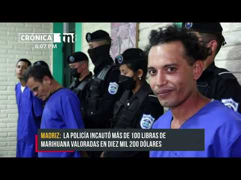 Asestan golpe contundente al crimen organizado y narcotráfico en Madriz - Nicaragua