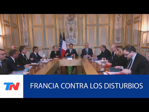 FRANCIA I Macron anunció una ley urgente para reparar los daños de los disturbios