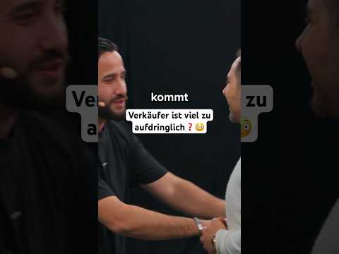 Ist der Verkäufer viel zu aufdringlich #omidmouazzen #autohandel