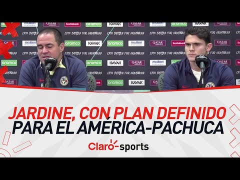 André Jardine, con plan definido para el América-Pachuca en la Concachampions