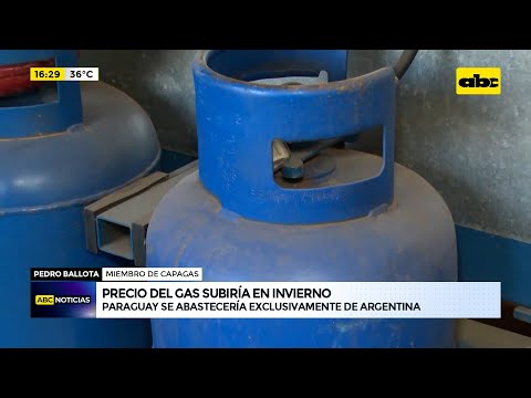 Precio del gas podría subir en invierno y Paraguay se abastecería exclusivamente de Argentina