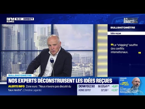 Bullshitomètre : « "Le shipping" souffre des conflits internationaux »