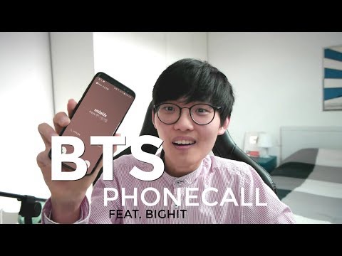 PHONECALL WITH BTS | Thanks to Bighit