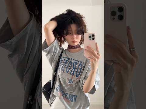 GRWM (Outfit &amp; motd) 🩶🐨