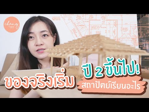 สถาปัตย์เรียนอะไรบ้างความหินข