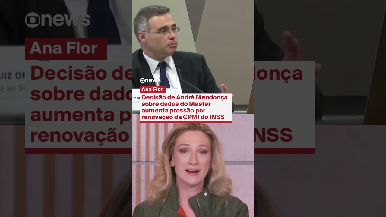 Ana: Decisão de André Mendonça sobre dados do Master aumenta pressão por renovação da CPMI do INSS