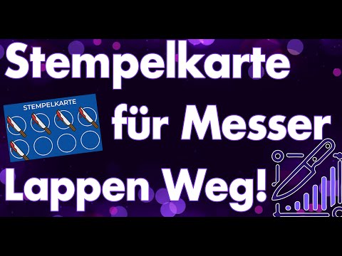 Führerschein weg bei 6x Messer? Gibt es Stempelkarten? Berlin, Kalkutta an der Spree, geht unter!