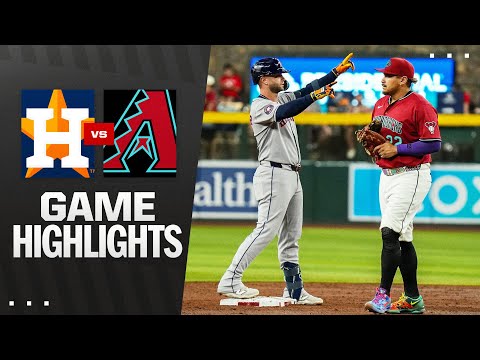 Astros vs. D-backs Game Highlights (7/21/25) | MLB Highlights