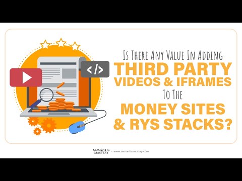 Is There Any Value Of Third Party Videos And iFrames In The Money Sites & RYS Stacks?