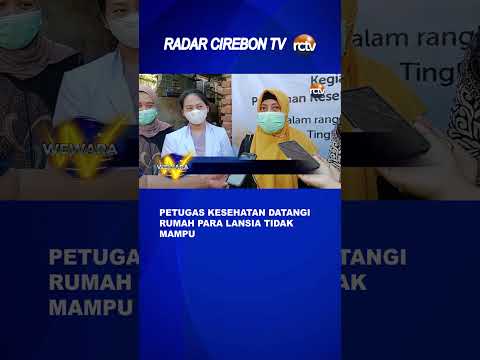 Petugas Kesehatan Datangi Rumah Para Lansia Tidak Mampu