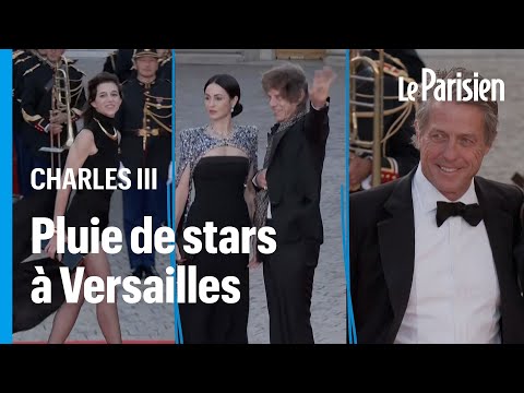 Charlotte Gainsbourg, Mick Jagger, Hugh Grant… Pluie de stars à Versailles pour le roi Charles III