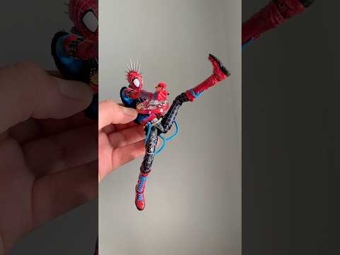 Posing Shf Hobie #spiderman #spidermanacrossthespiderverse #hobie #punk #posing #tiktok #marvel