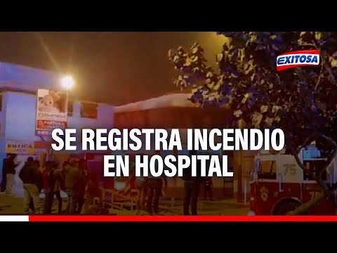 Puente Piedra: Se registra incendio en hospital