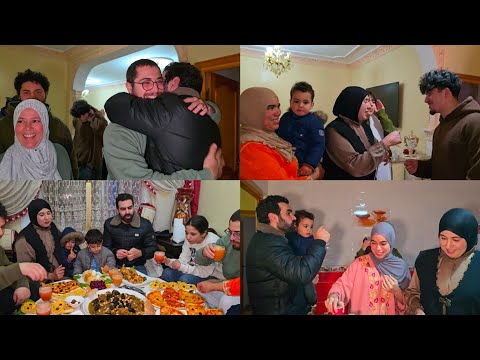 عراضة عند عزيزة شوفو شنو وجدات لينا بهرتنا وفاجؤنا ايوب وفاطمة الزهراء