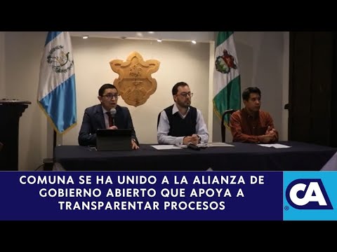 Ayuntamiento de Antigua Guatemala busca aumentar la transparencia