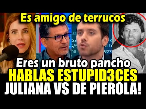 Juliana se PELE4 con Pancho de Pierola x defender a Director de izquierda amigo de terr0rist4s