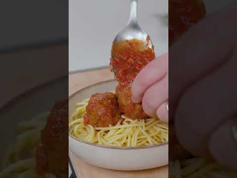 The secret ingredient for the perfect meatball #meatballs #comfortfood #recipe