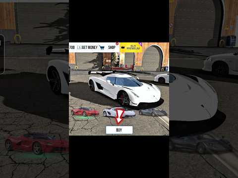 Koenigsegg Jesko Sell $1🔥#carparkingmultiplayer #youtubeshorts