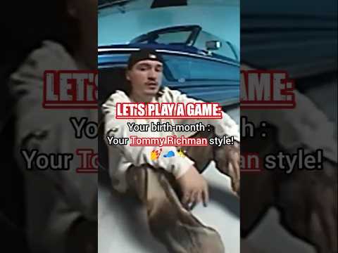 Your month = Your Tommy Richman style! 💅🧢✨ Which one are you?