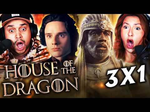 HOUSE OF THE DRAGON SEASON 3 EPISODE 1 REACTION – GAME OF THRONES PREQUEL SERIES – REVIEW